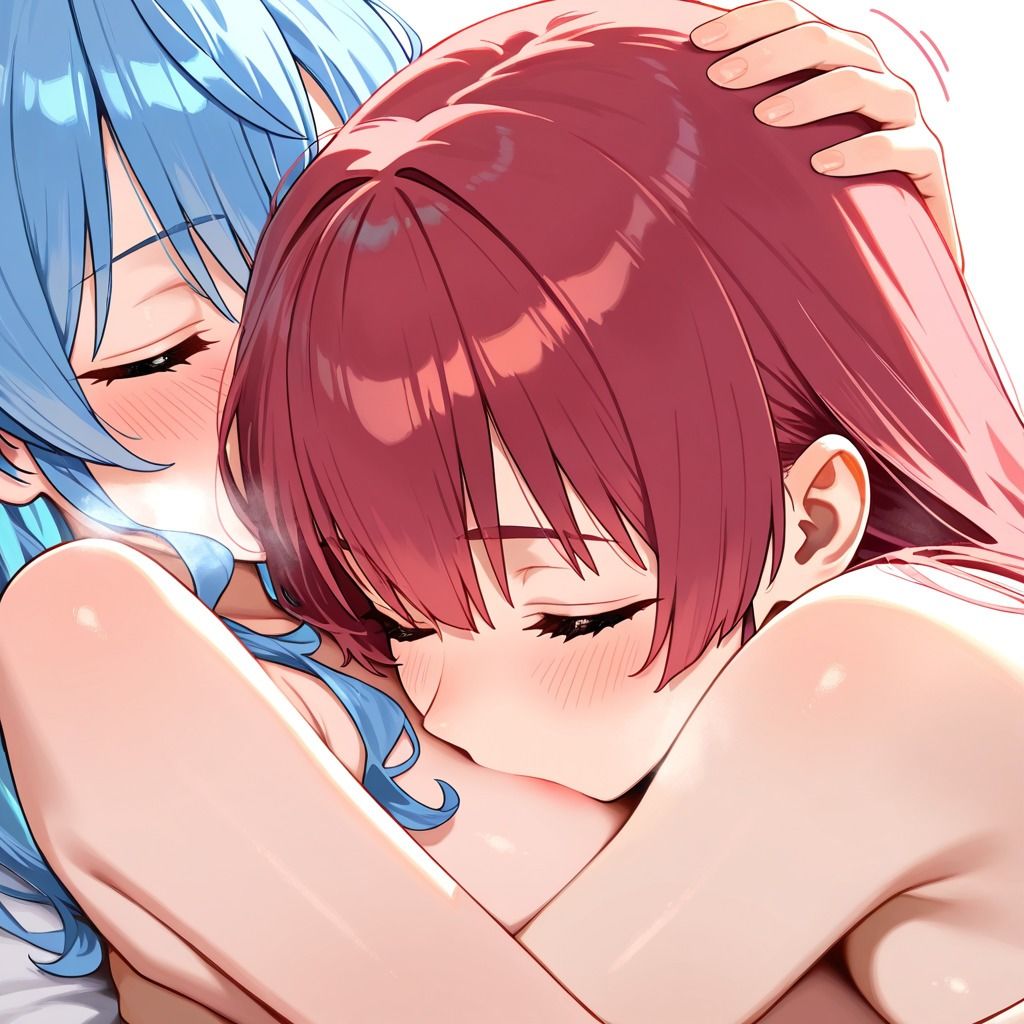 サンプル画像6:【R-18】星街すいせい×宝鐘マリン 68枚(ErosLily) [d_669530]