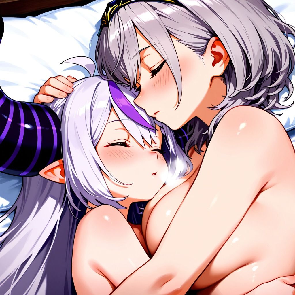 サンプル画像6:【R-18】白銀ノエル×ラプラス・ダークネス 64枚(ErosLily) [d_669554]