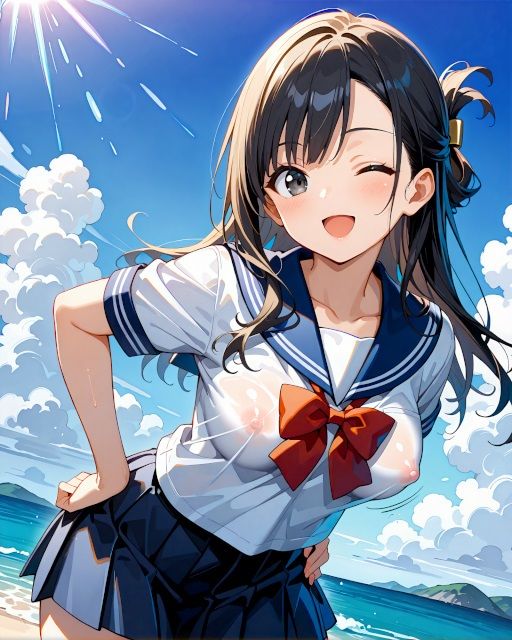 サンプル画像1:ノーブラ図鑑Vol.2(カレン/Karen) [d_669609]