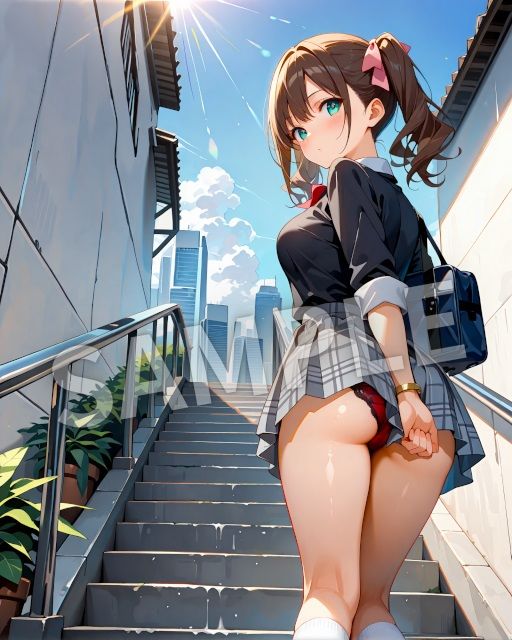 サンプル画像5:New階段パンチラ集(カレン/Karen) [d_669612]