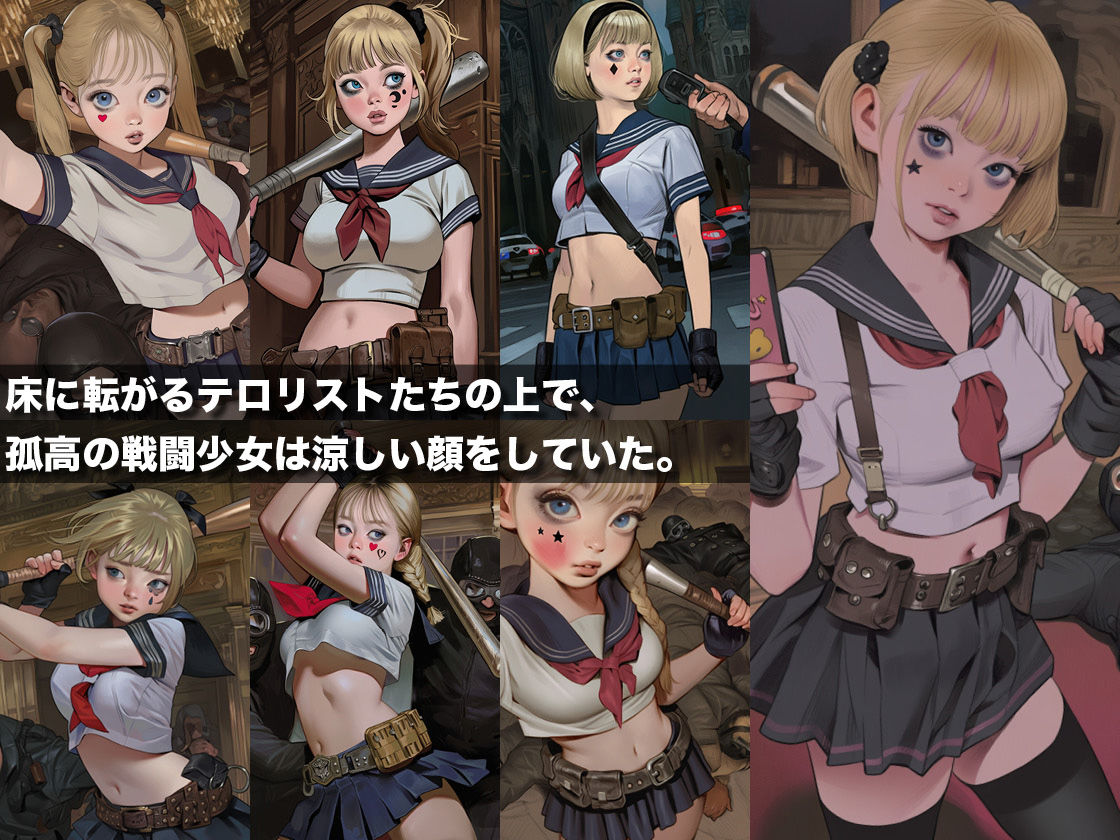 サンプル画像1:アウトサイダー少女の敗北 ― クールなダークヒロインが変態おじさんのお嫁さんになるまで【500枚】(BEEGLE PUBLISHING) [d_669683]