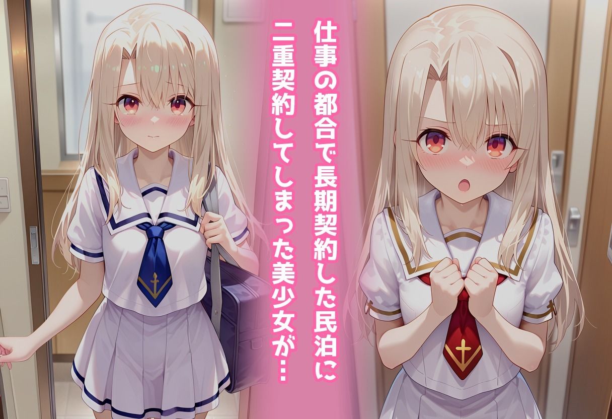 民泊トラブル！？…美少女と突然の強●ルームシェア性活 〜イリヤ編〜 サンプル画像 2