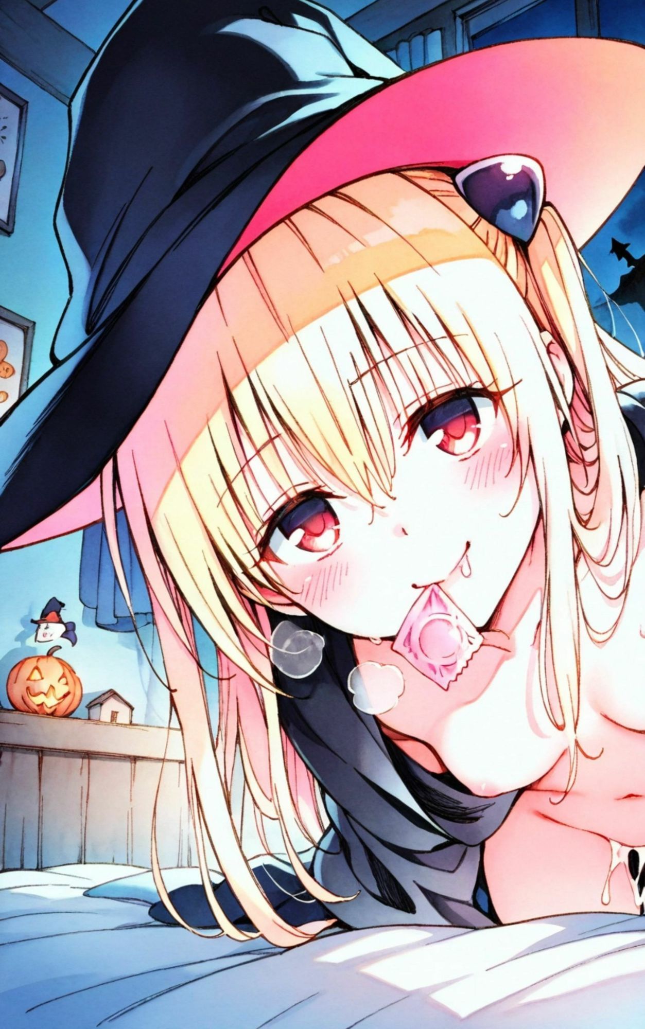 サンプル画像2:闇柑の搾取ハロウィン(エルフん) [d_669811]