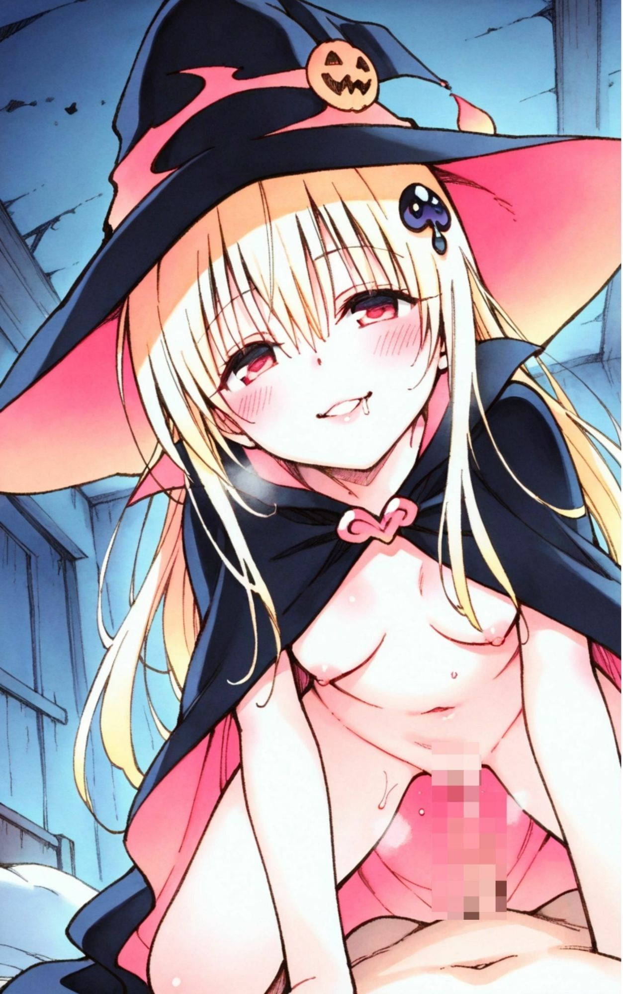 サンプル画像3:闇柑の搾取ハロウィン(エルフん) [d_669811]