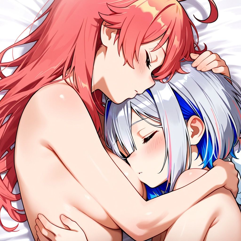 サンプル画像6:【R-18】さくらみこ×天音かなた 84枚(ErosLily) [d_669815]