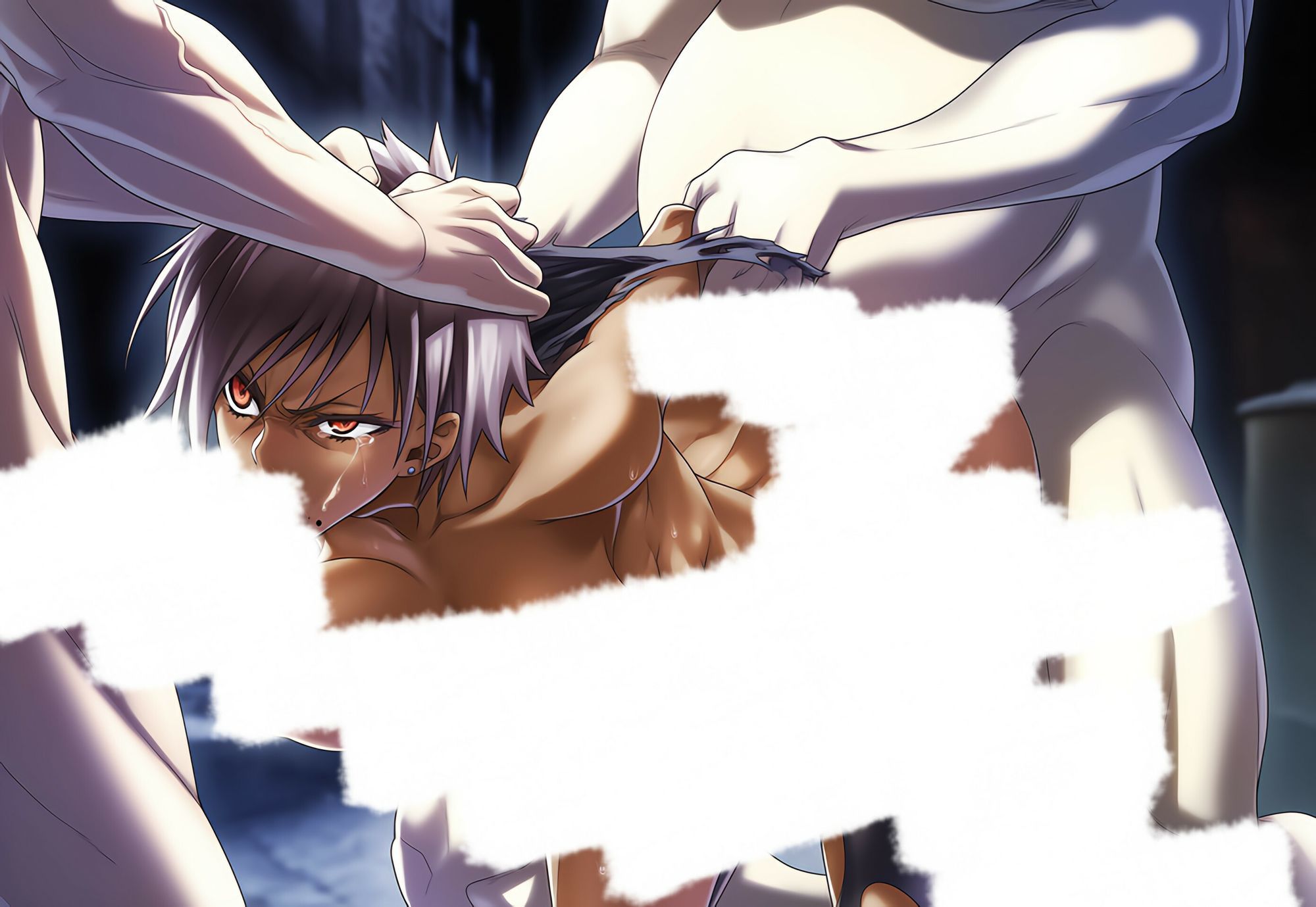 褐色×艶ほくろ×腹筋 suffering2 画像3