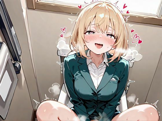 サンプル画像2:オフィスでオ〇ニー(わからせ隊) [d_669870]