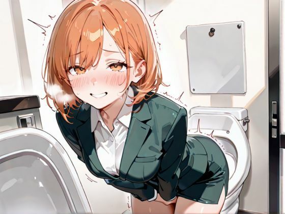 オフィスでオ〇ニー 画像8