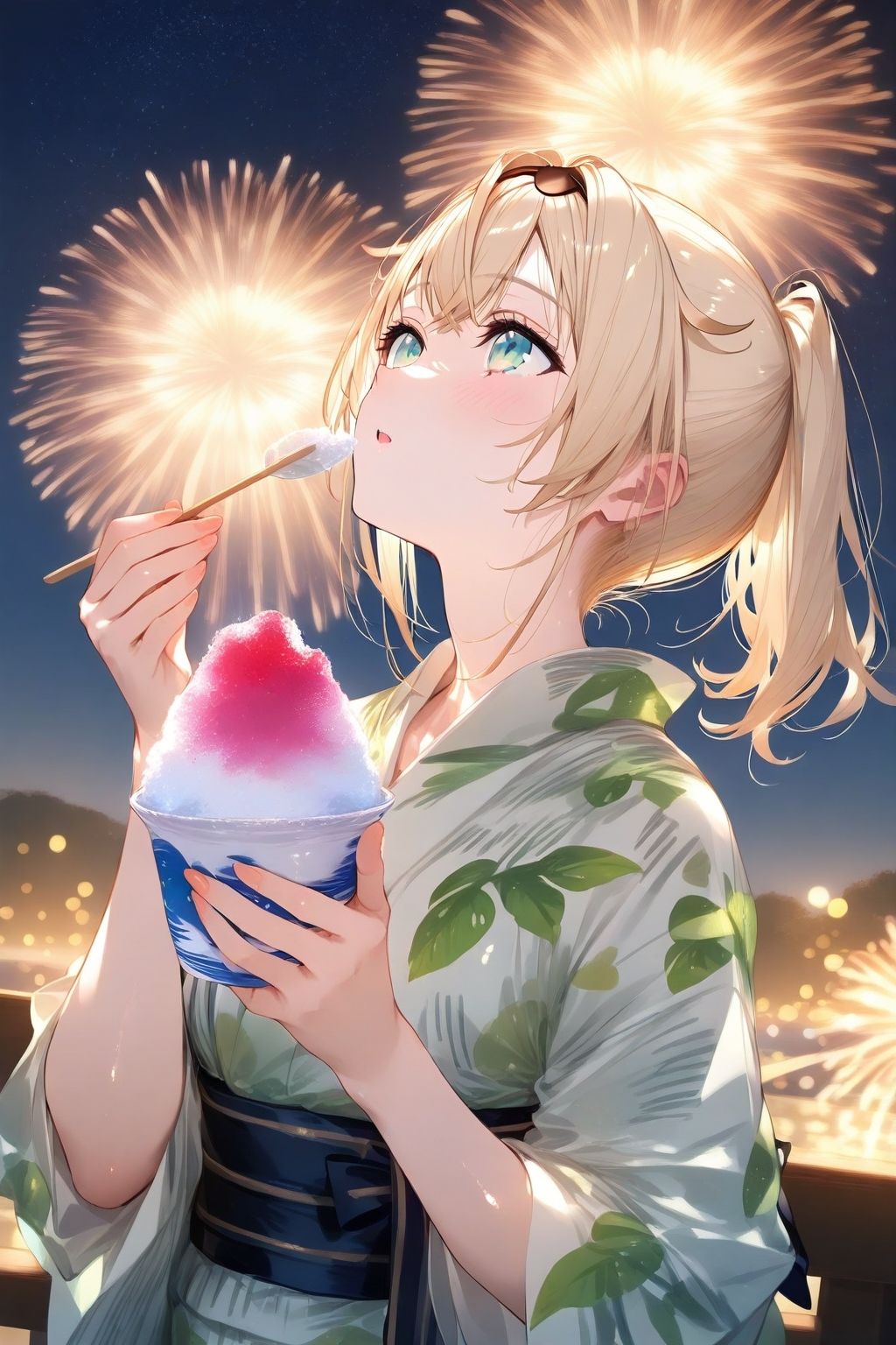 サンプル画像1:夏ギュン！風真いろは編(AIホロアートワークス) [d_669873]