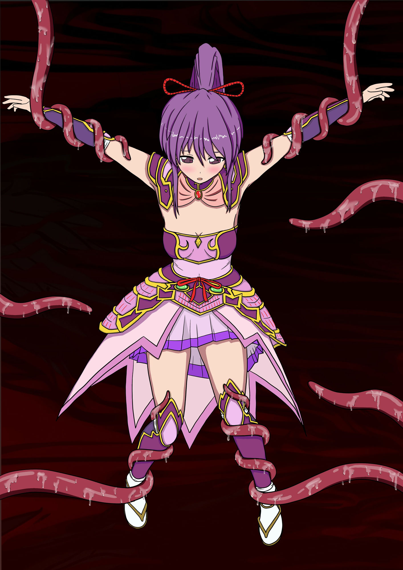 サンプル画像1:触手調教記録 〜徳川イエヤス〜 vol.1＜服辱編＞(パチンカスの逆襲) [d_669887]