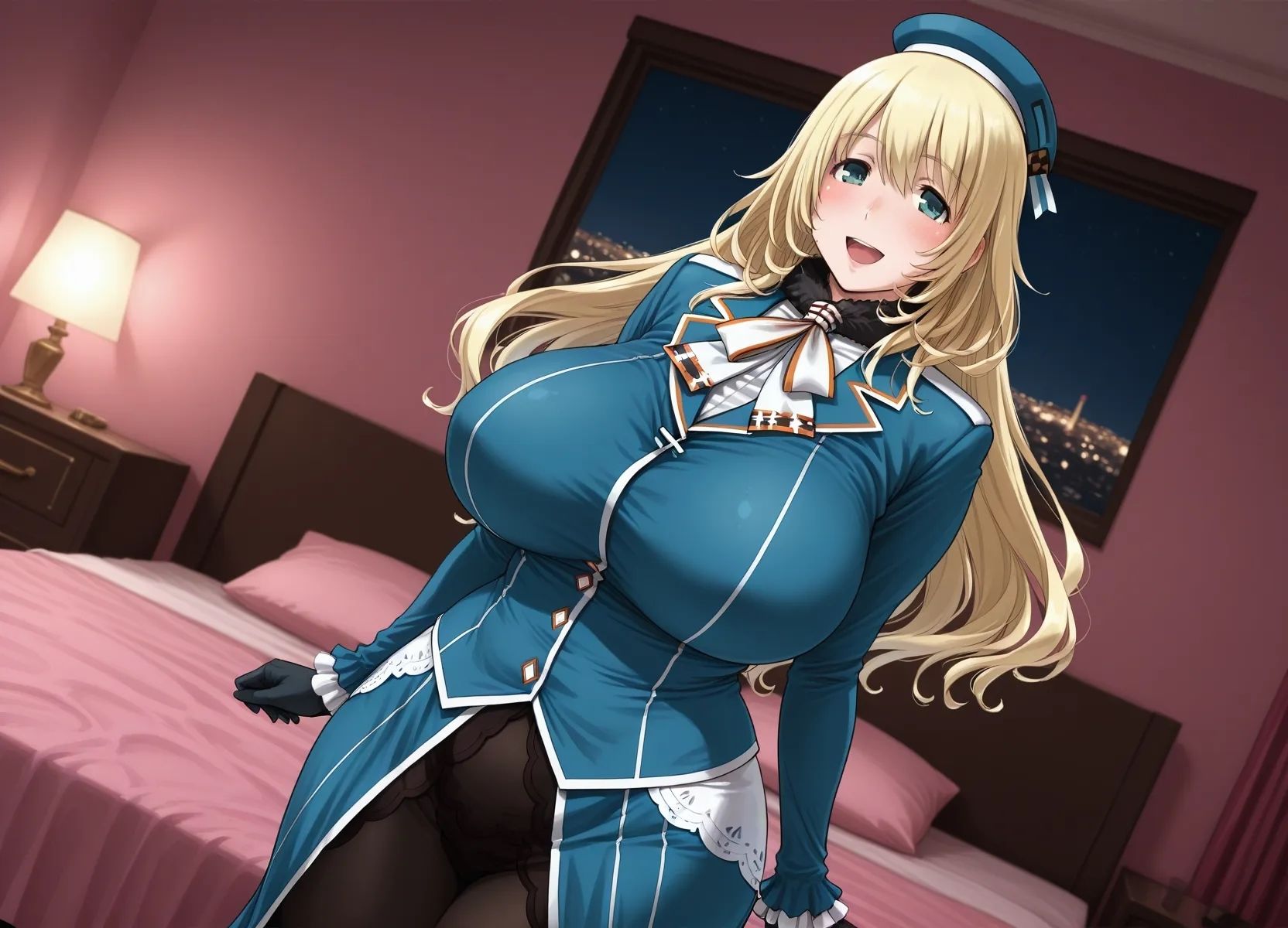 サンプル画像1:愛宕  ムチムチな艦○さんとお泊りえっち(milfai) [d_670027]