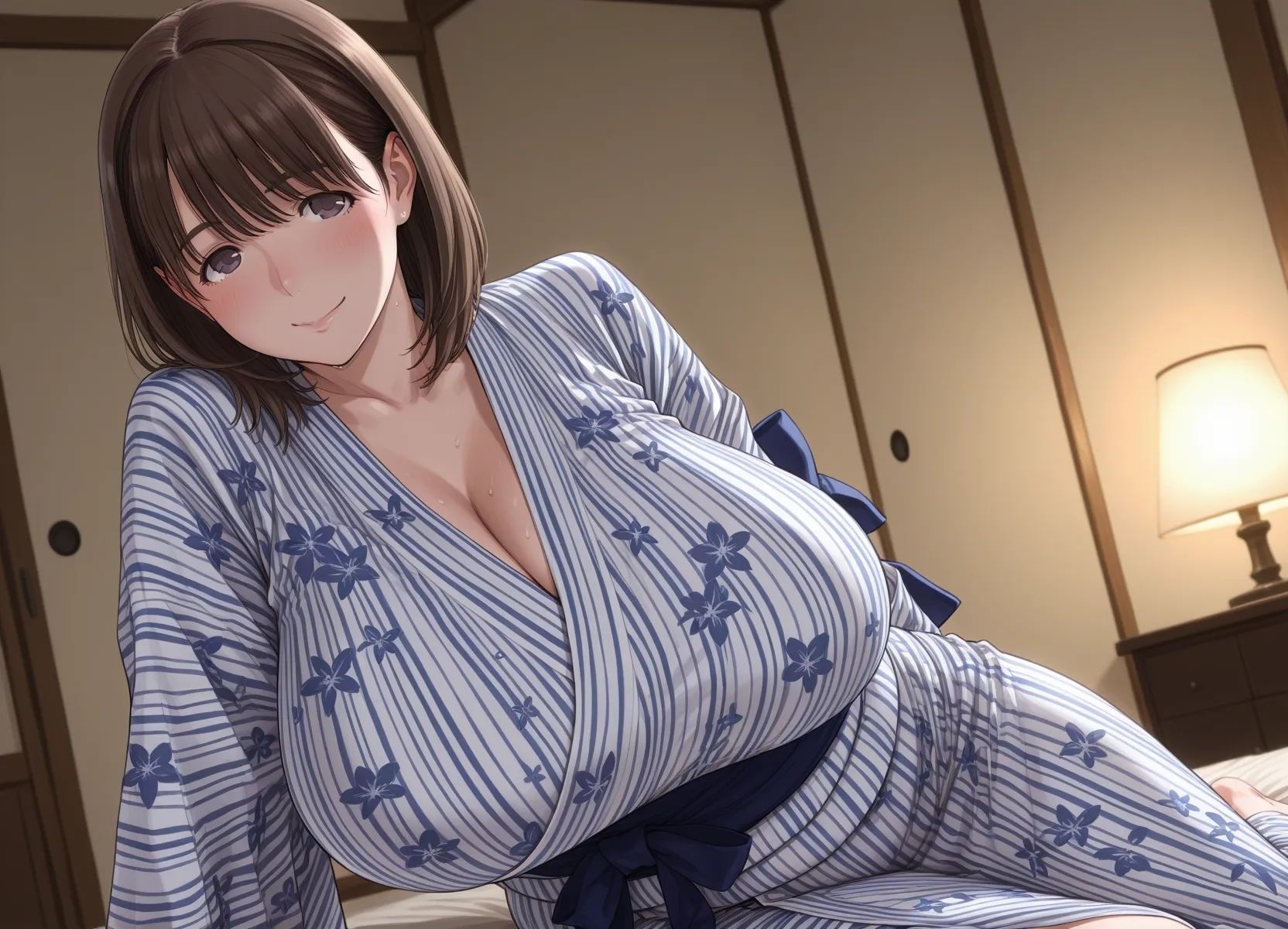 サンプル画像4:姉ヶ崎寧々 ムチムチな年上彼女とお泊りえっち(milfai) [d_670031]