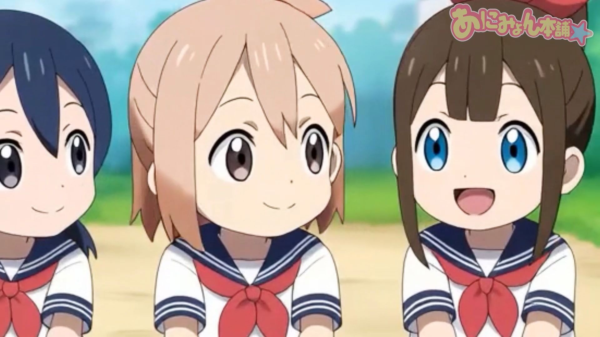【フルボイスアニメ】サッカー応援中にえっちな風でパンチラしちゃってる女の子たちΣ（’？？？’） 画像1