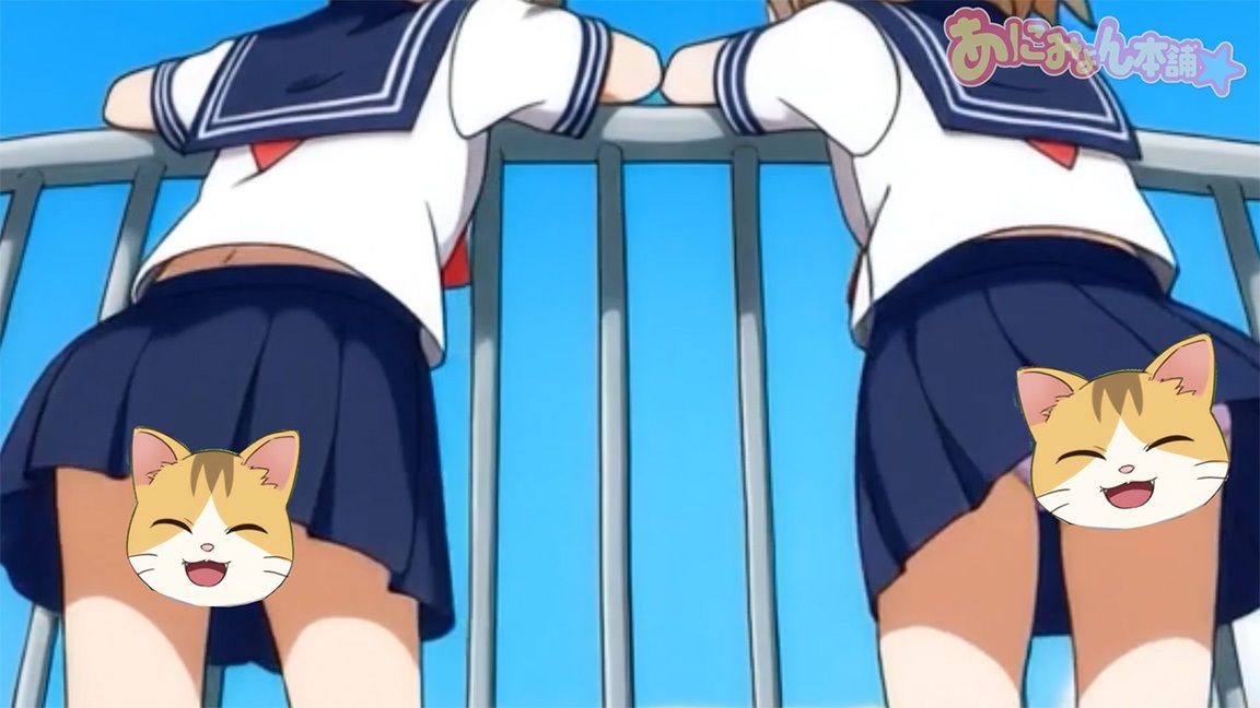 【フルボイスアニメ】サッカー応援中にえっちな風でパンチラしちゃってる女の子たちΣ（’？？？’） 画像8
