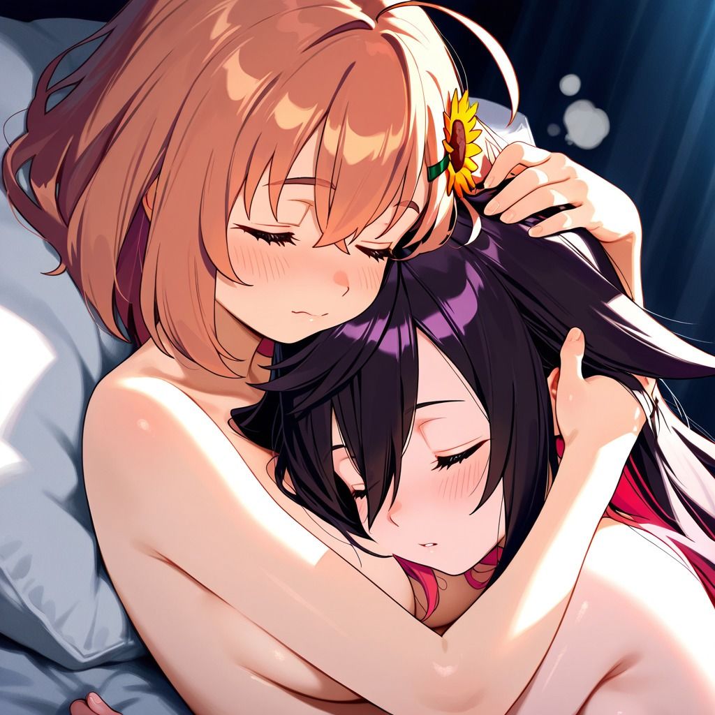 【R-18】本間ひまわり×闇夜乃モルル 56枚 画像6