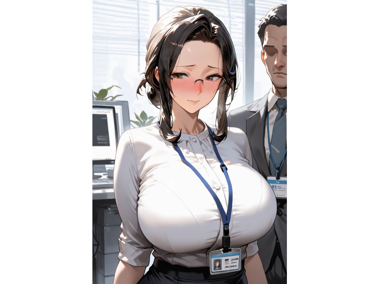 嫌いな上司に寝取られ調教される美人ママ1