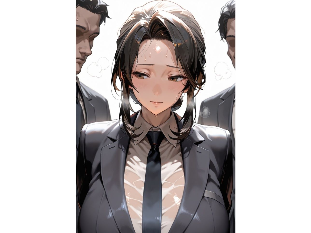 嫌いな上司に寝取られ調教される美人ママ5