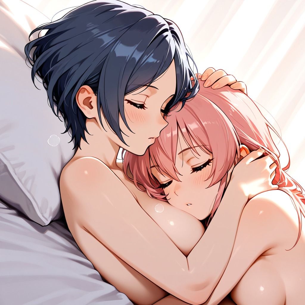 サンプル画像6:【R-18】城ヶ崎美嘉×速水奏 78枚(ErosLily) [d_670089]