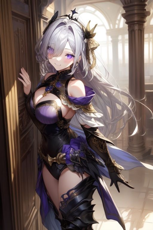 サンプル画像2:銀髪少女のグラビア集(シルバーヘアー愛好会) [d_670099]