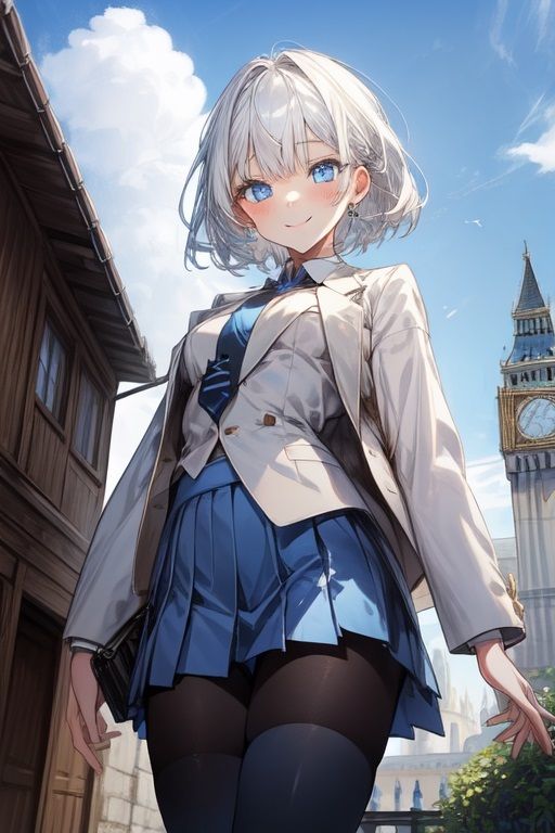 銀髪少女のグラビア集_6