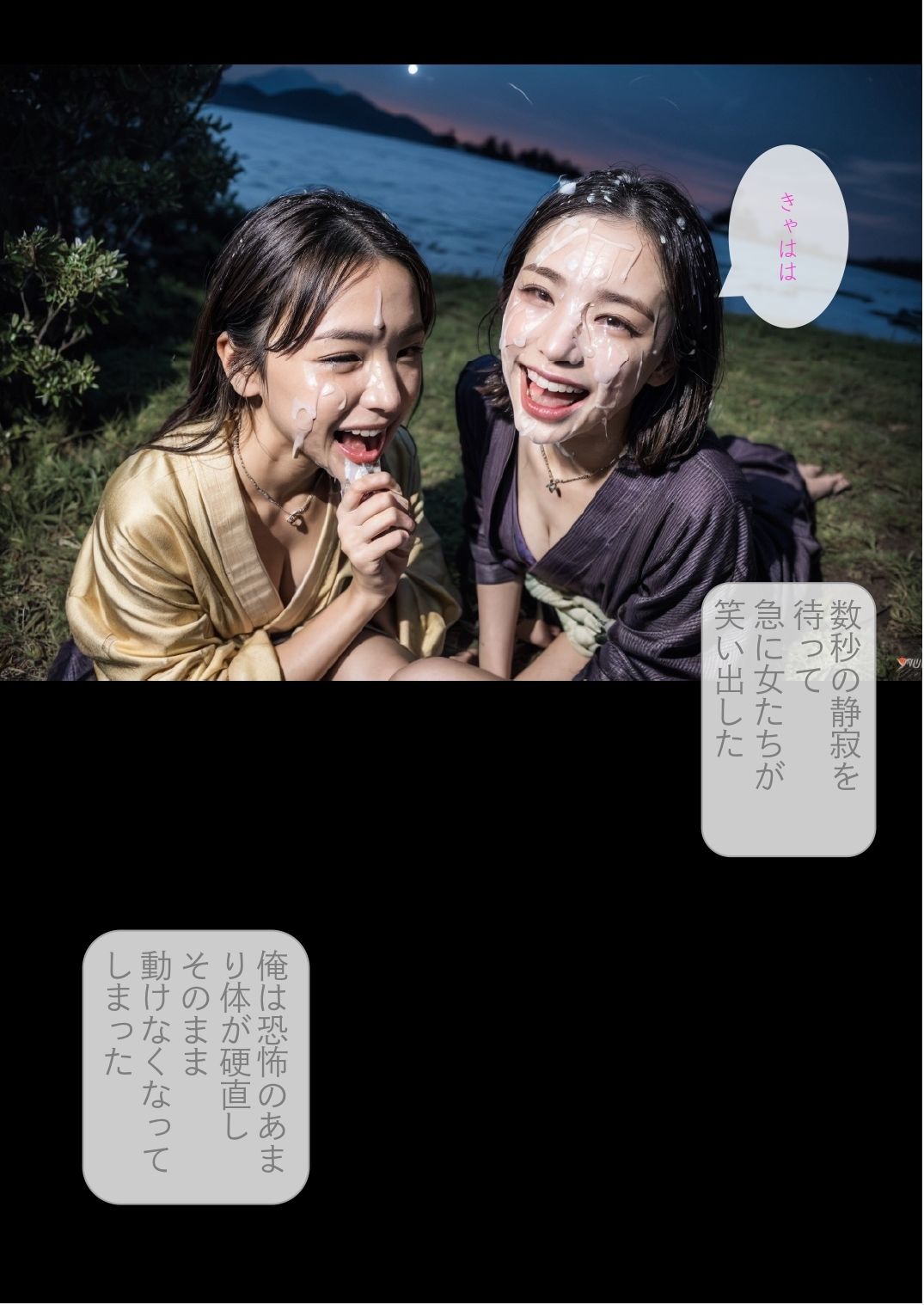 ［ストーリー＋大量画像！］夏祭りで出会った美女達に性分を全て搾り取られる夏の思い出 画像7