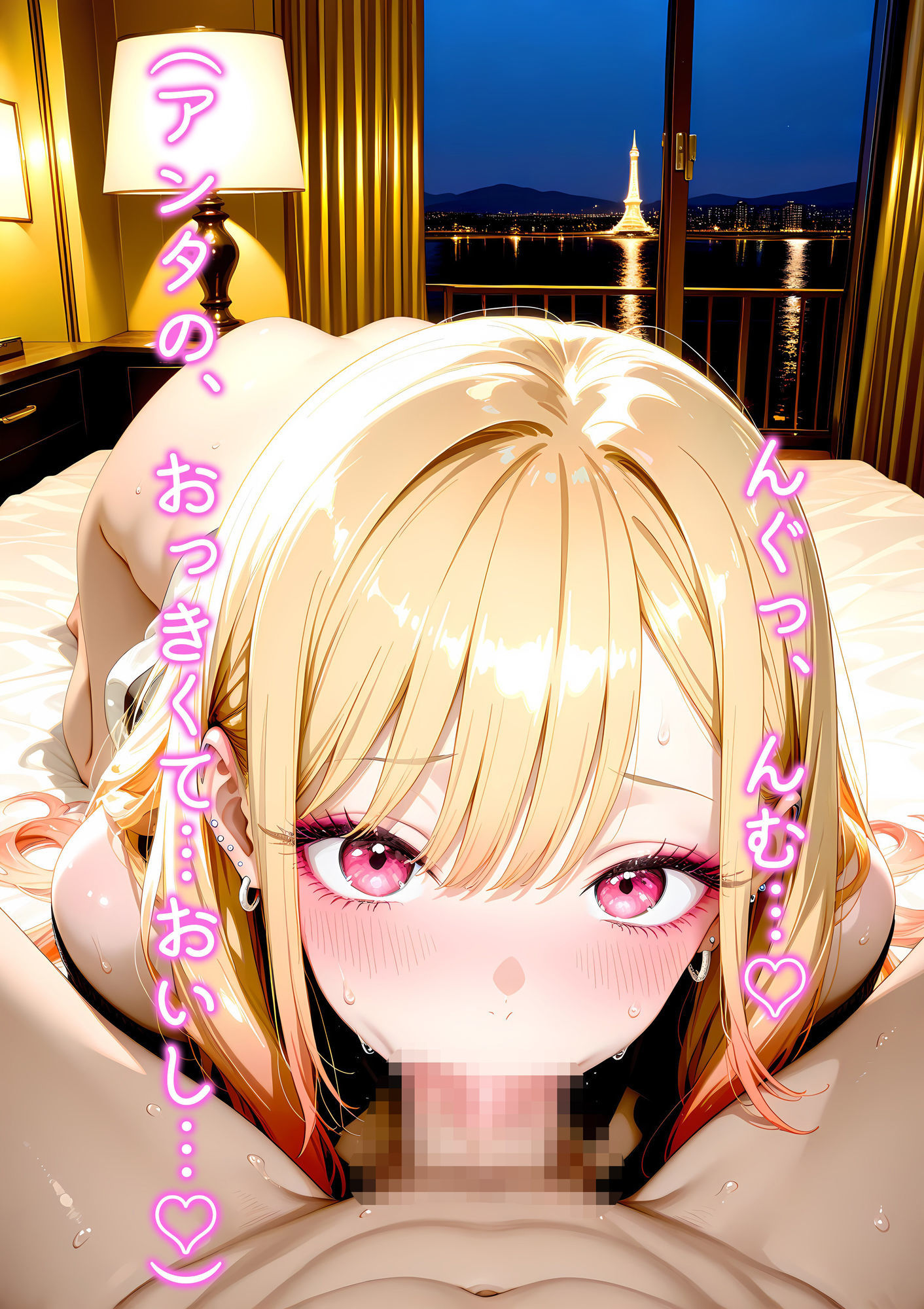 サンプル画像3:喜多川マ〇ンの連続アクメ失禁！〜おしっこじゃないし！イきすぎただけだし！〜(のあのAI工房) [d_670132]