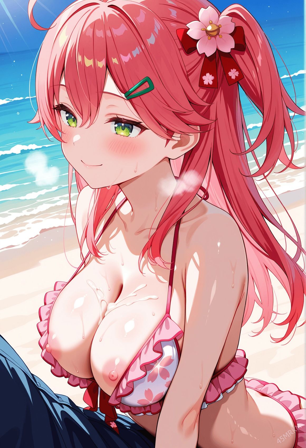 C-15  さく〇みこビキニHCG集 画像9