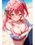 C-15  さく〇みこビキニHCG集