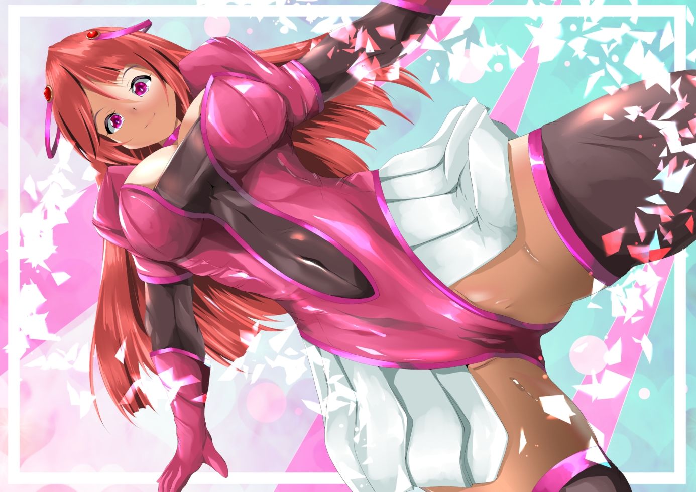 サンプル画像2:対魔戦姫プリティ・ピンク  敗淫の戦士(山川田楽) [d_670188]