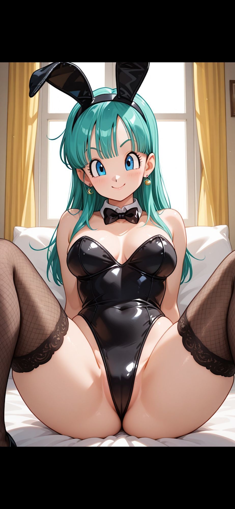 サンプル画像3:【バニーガール女子】ロマンコティックをあげるよ♪(紺のソックス) [d_670193]