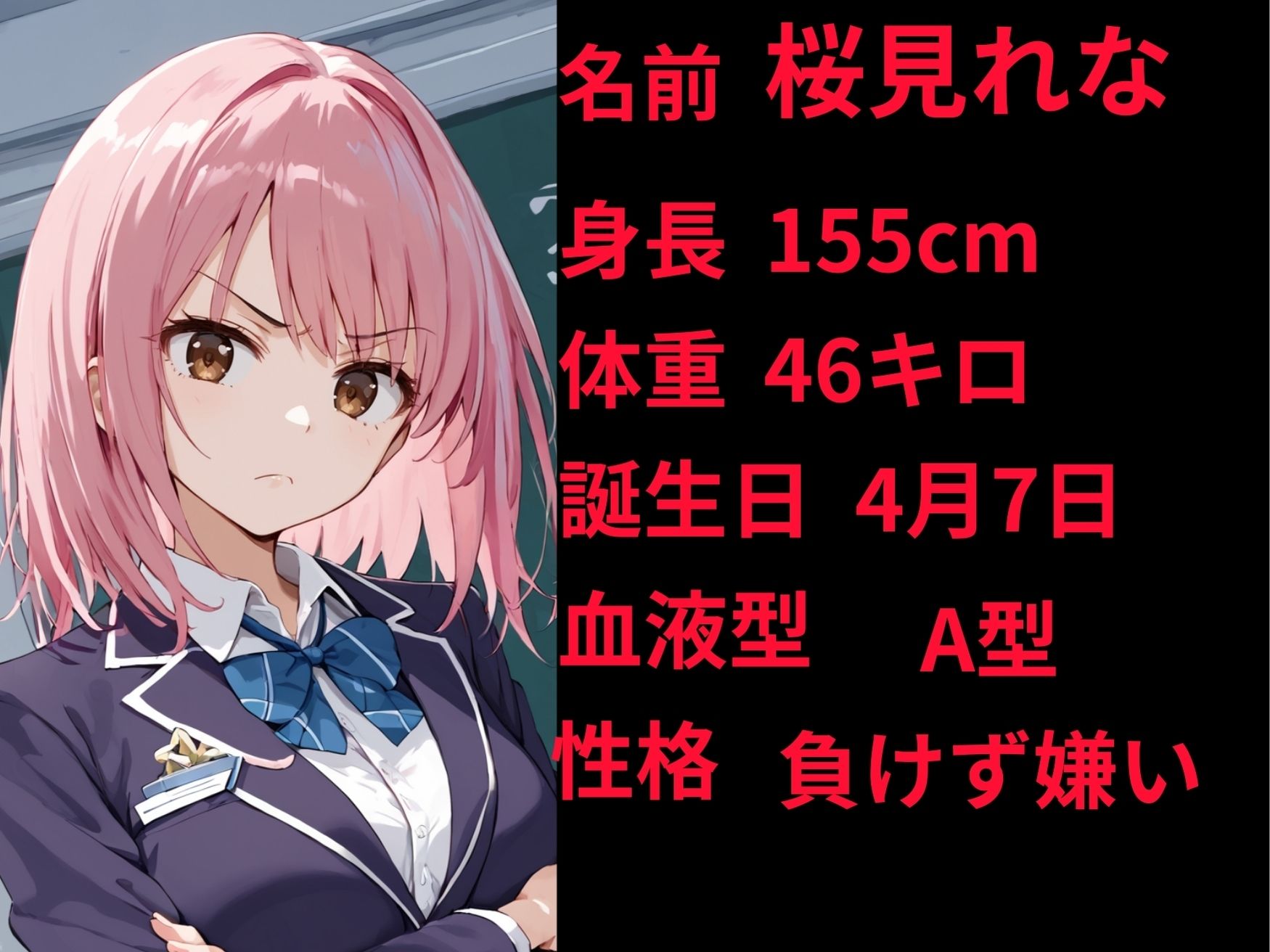 サンプル画像1:弱み握られ女子(スタンドアップ彩) [d_670261]