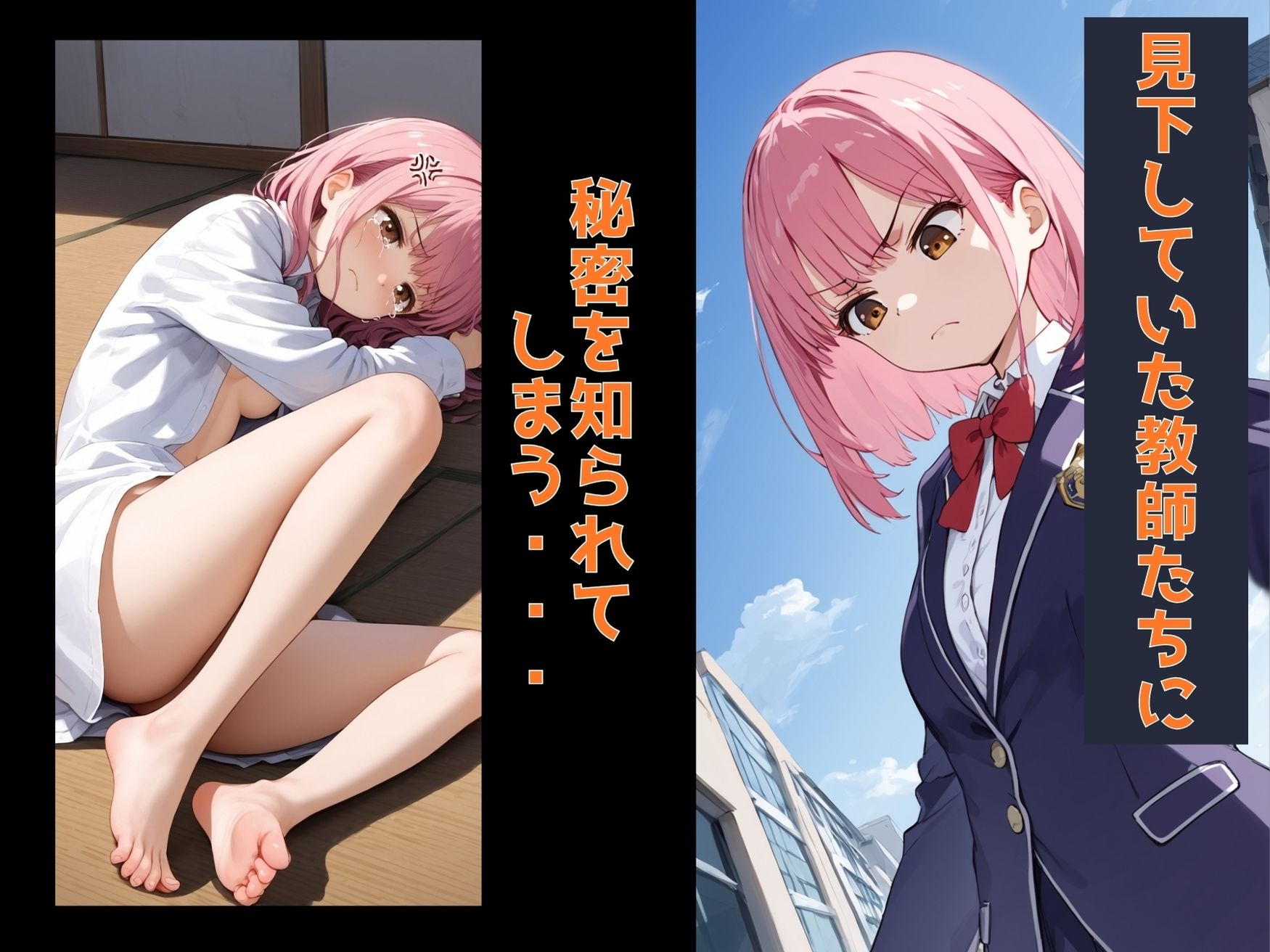 サンプル画像4:弱み握られ女子(スタンドアップ彩) [d_670261]