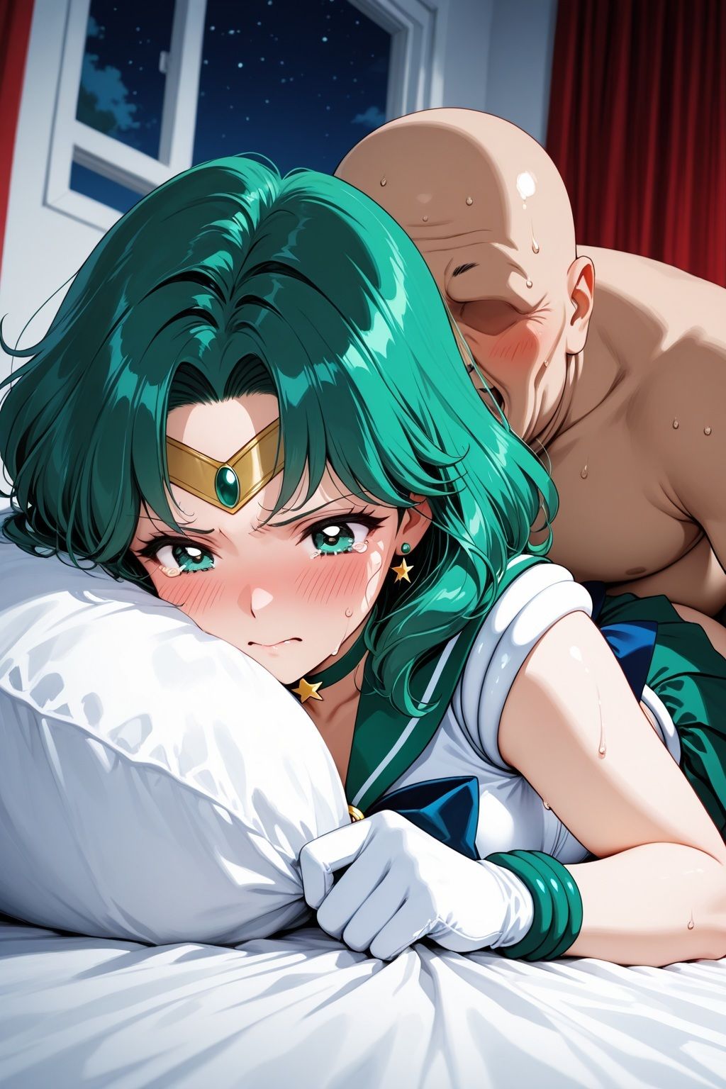 圧迫セックス種付けプレス セー●ーネプチューン 画像5