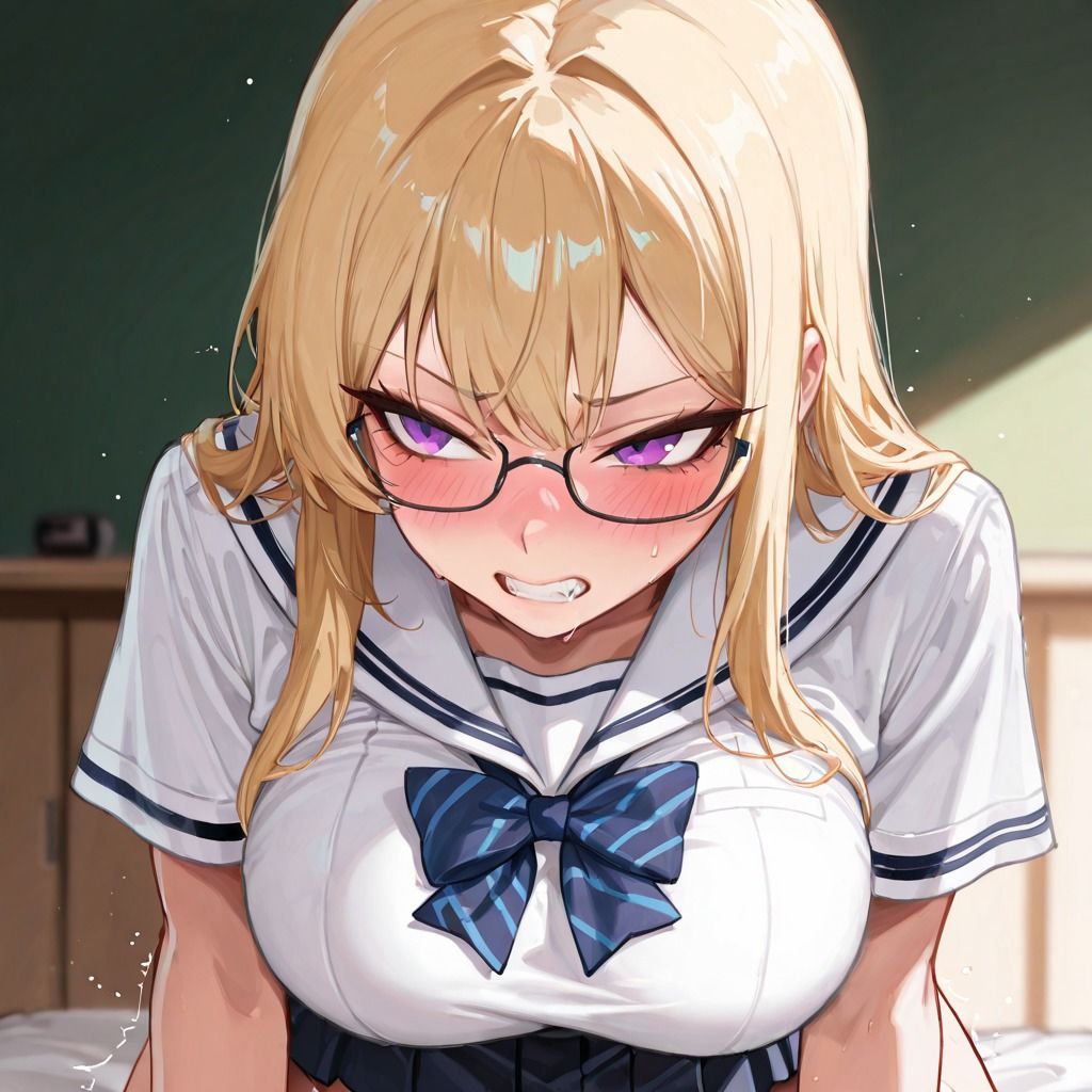 クールな同級生は実はドM変態女でした 画像10