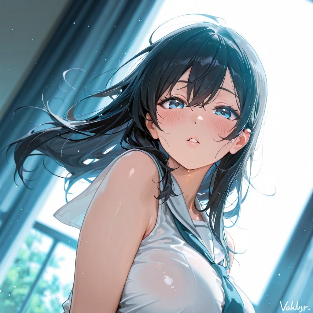 いつも大人しいロリ巨乳の彼女に毎日絞り取られた 画像9