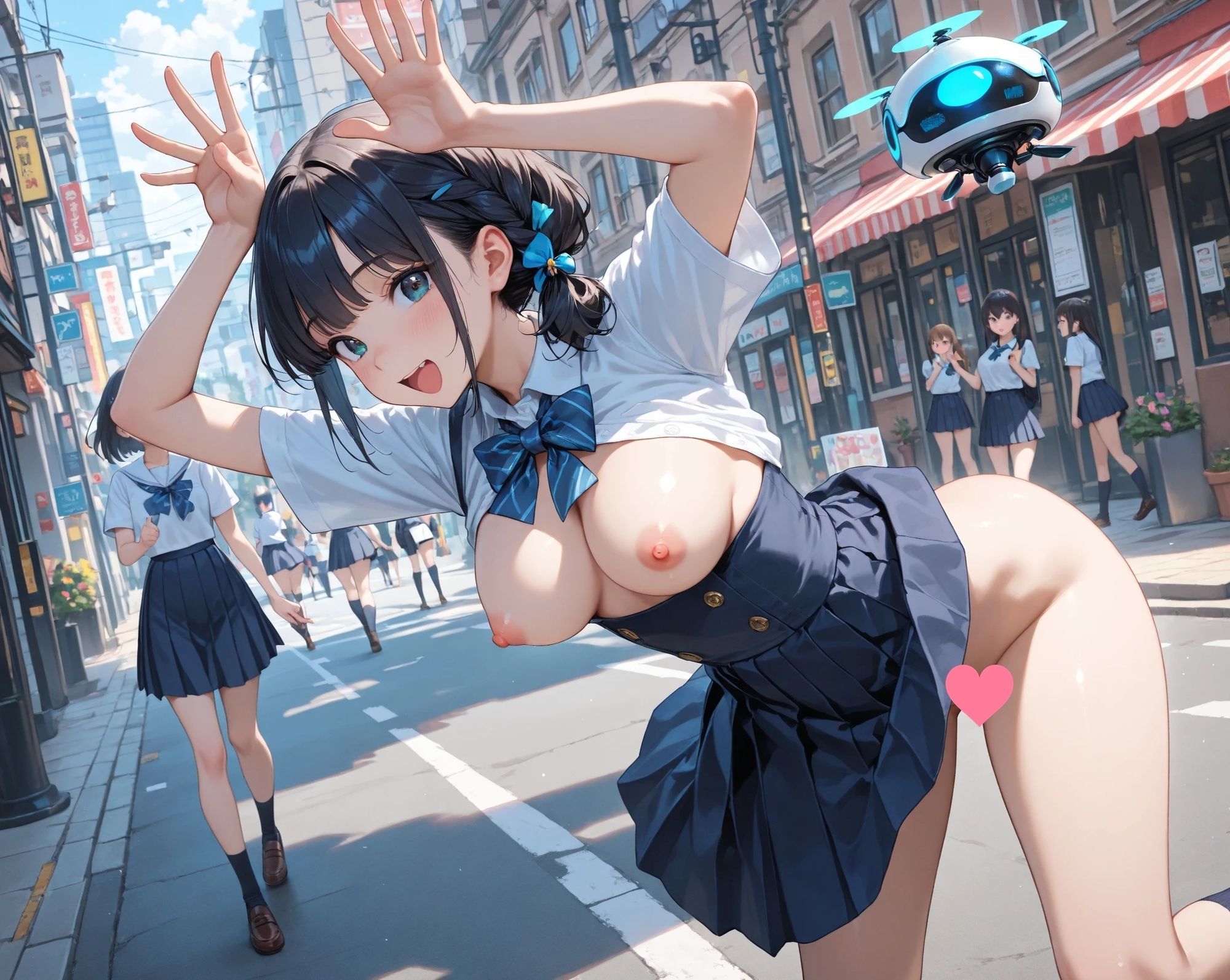 サンプル画像6:エッチな自撮りJK(にゃんてえっちなんだ) [d_670351]