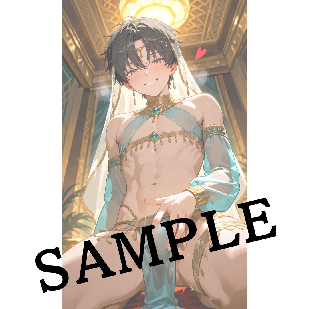 001.【王宮専属チクニーアラビアンダンサーボーイ】 無料画像6