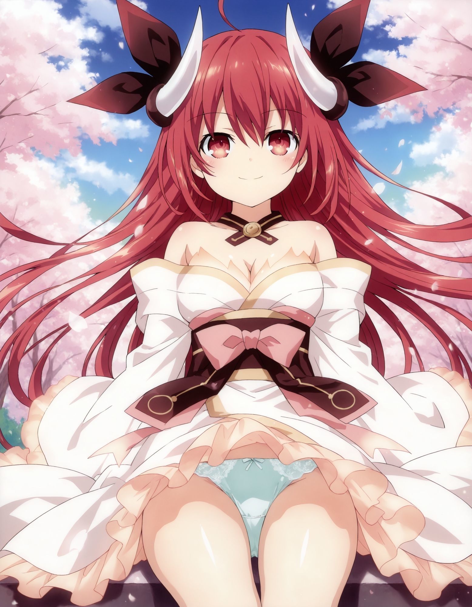 サンプル画像1:五〇琴里のパンチラ〜精霊衣装編〜(D.P.H.) [d_670417]