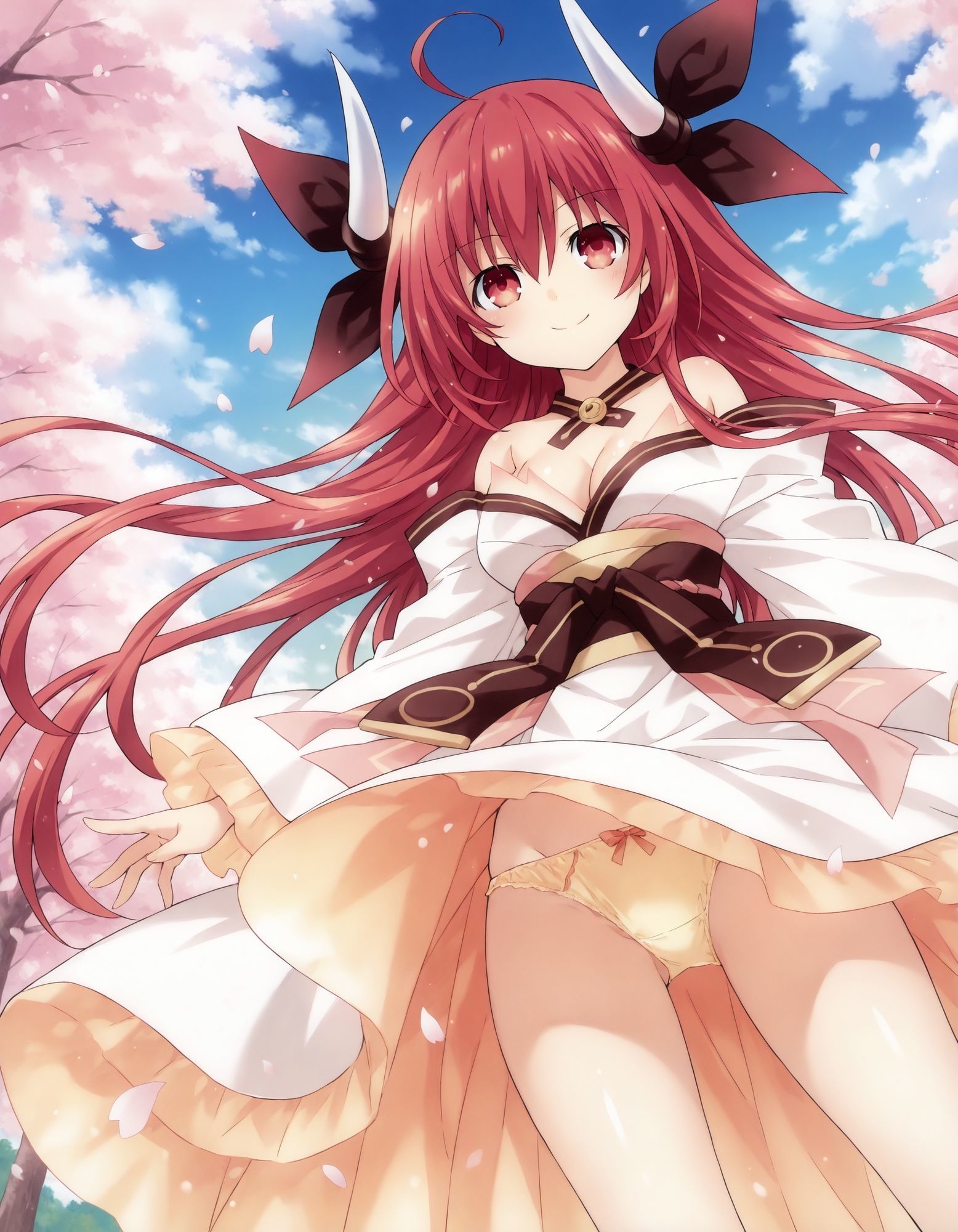 サンプル画像2:五〇琴里のパンチラ〜精霊衣装編〜(D.P.H.) [d_670417]