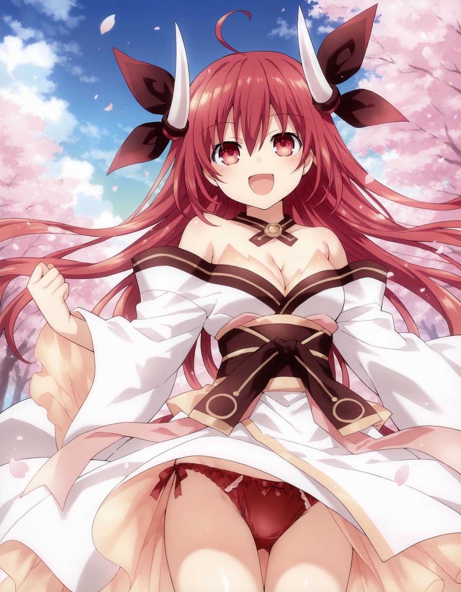 サンプル画像3:五〇琴里のパンチラ〜精霊衣装編〜(D.P.H.) [d_670417]