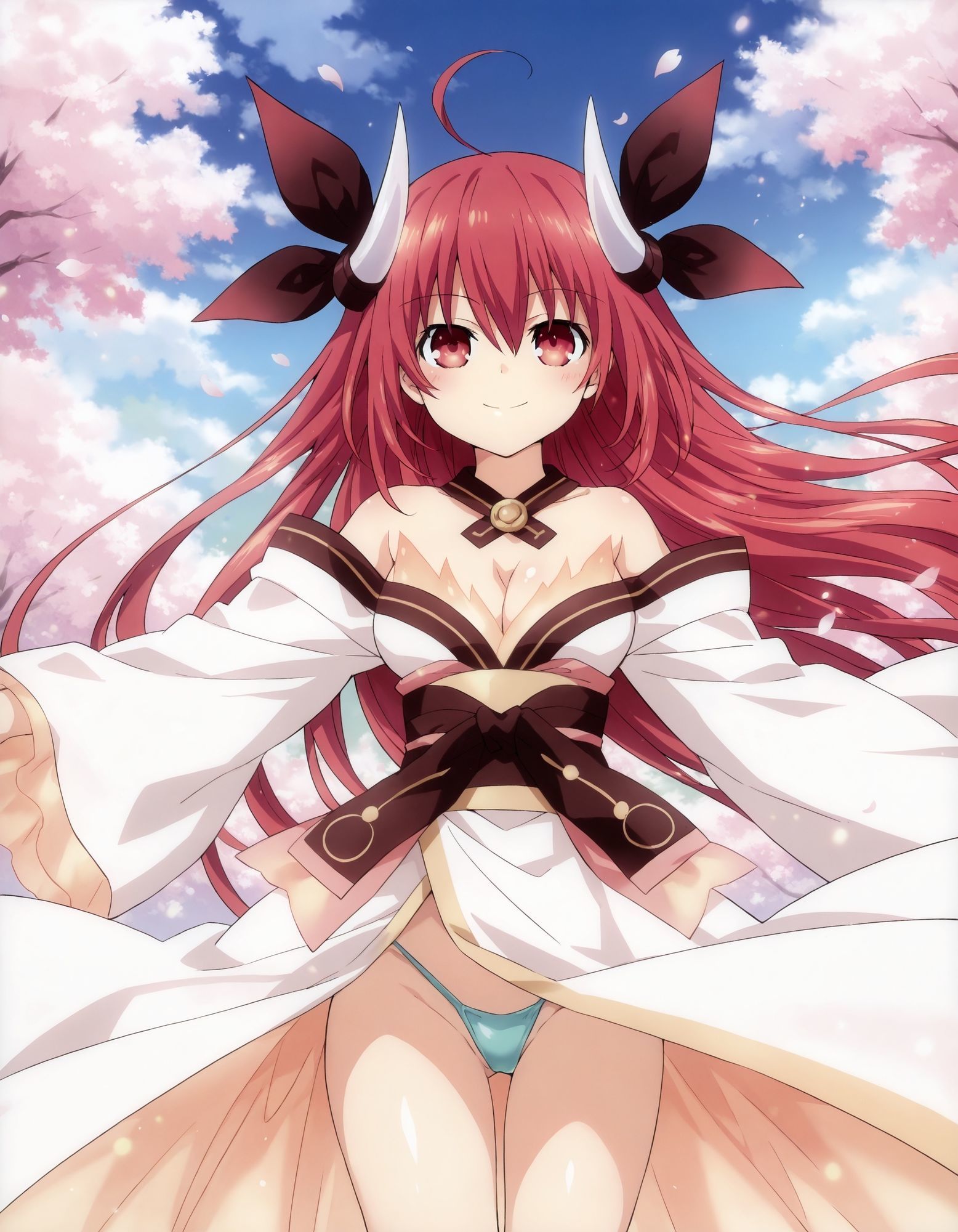 サンプル画像6:五〇琴里のパンチラ〜精霊衣装編〜(D.P.H.) [d_670417]