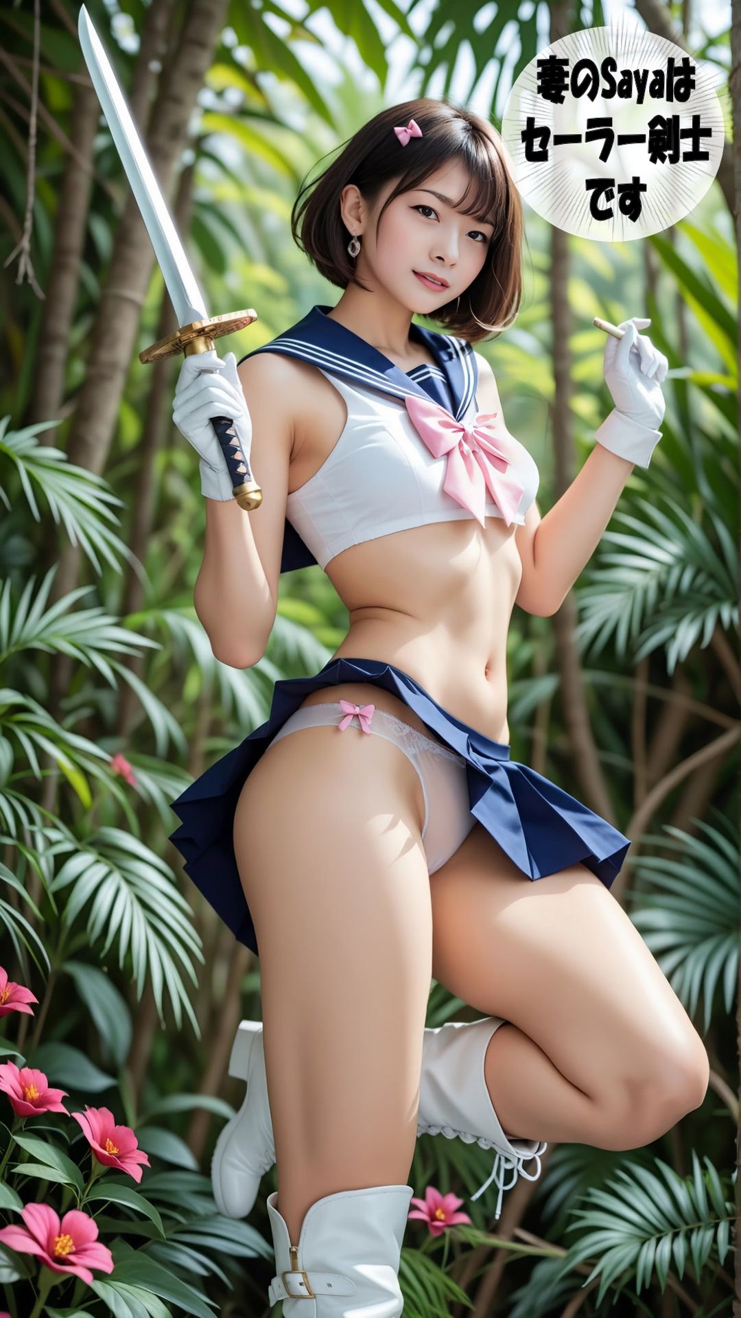 サンプル画像1:【スマホ動画】人妻美女セーラー剣士Saya/喰/無限に地獄編(人妻Sayaの変態日記) [d_670451]