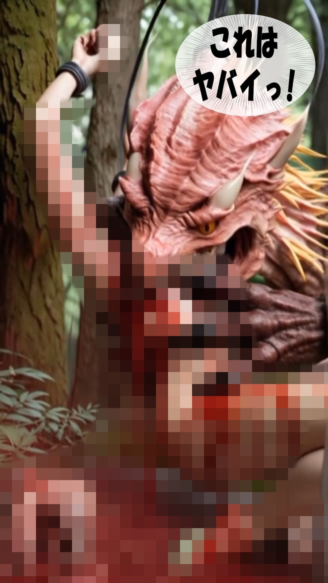 サンプル画像6:【スマホ動画】人妻美女セーラー剣士Saya/喰/無限に地獄編(人妻Sayaの変態日記) [d_670451]