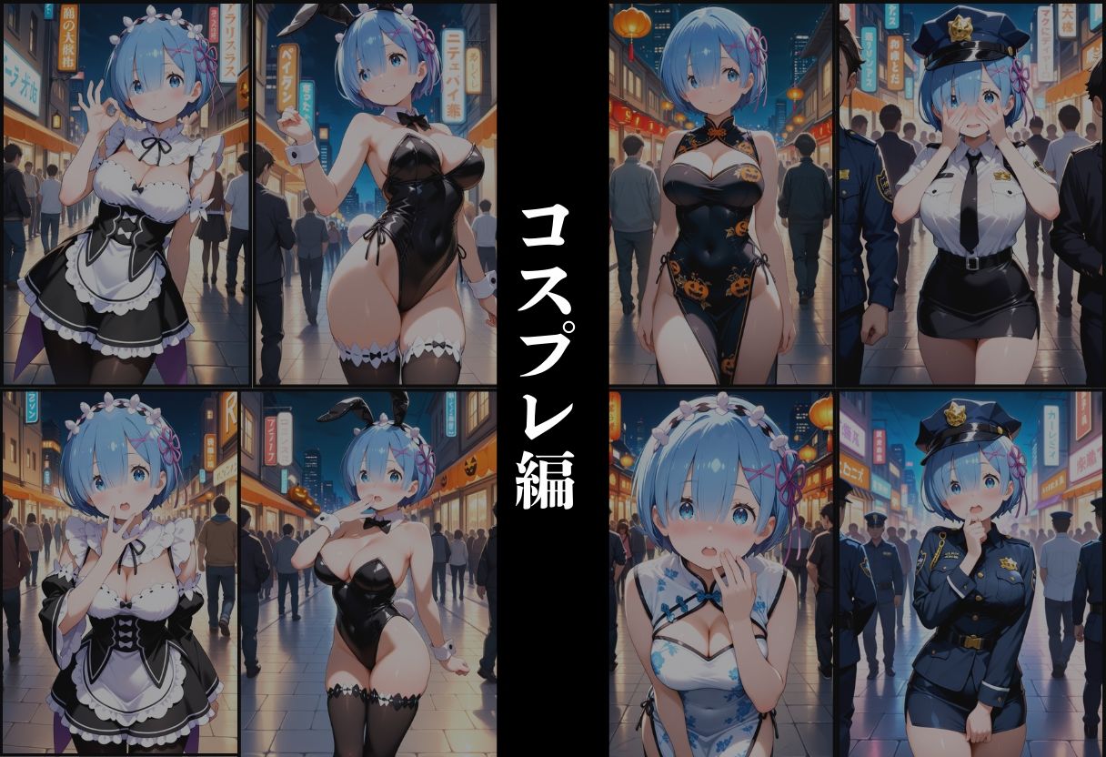『レム 忠誠奉仕の淫悦コスプレ』 画像2