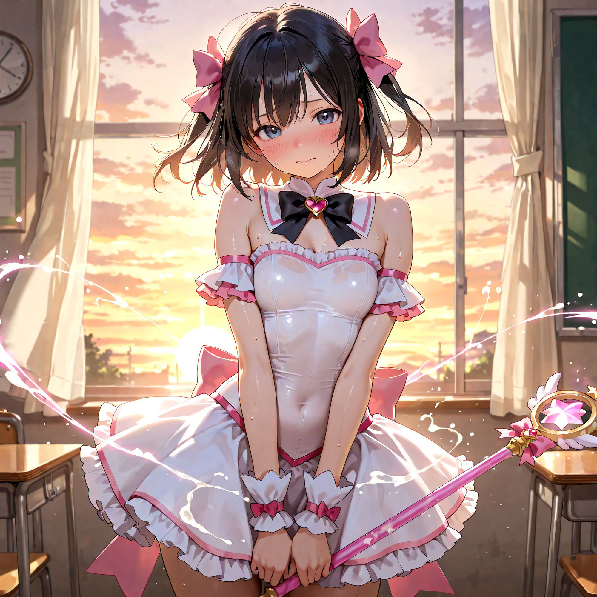 サンプル画像2:【481枚】JK魔法使いの日常(morycats) [d_670504]