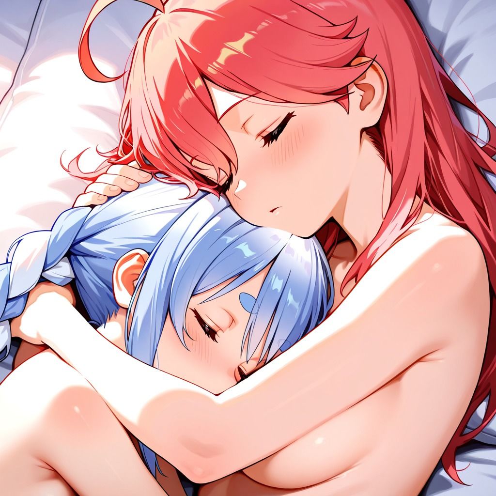 サンプル画像6:【R-18】兎田ぺこら×さくらみこ 84枚(ErosLily) [d_670661]