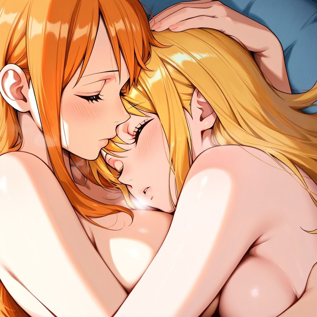 【R-18】ルーシィ・ハートフィリア×ナミ 55枚 画像6