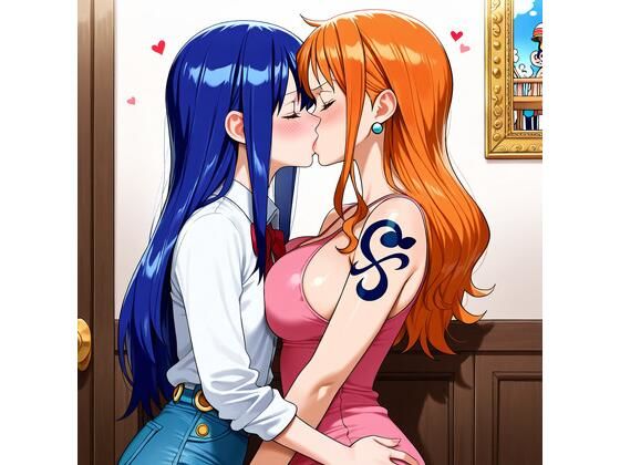 【R-18】ウェンディ・マーベル×ナミ 57枚