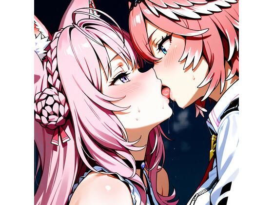 【R-18】鷹嶺ルイ×博衣こより 94枚