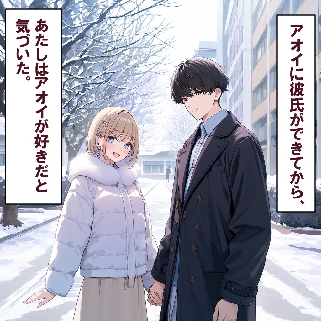 サンプル画像5:【寝取られ】彼氏持ち男の娘がギャルに略奪される(星野オウ) [d_670737]